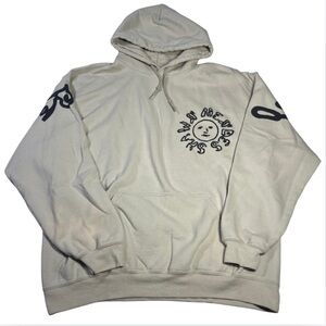 Shawn Mendes Large Wonder Era Hoodie Graphic Pullover Unisex Beige Black Trippy